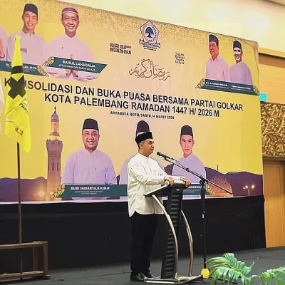Golkar Palembang Gelar Konsolidasi dan Buka Puasa Bersama, Perkuat Soliditas Kader