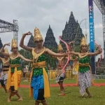 Sambut Nyepi, Ribuan Umat Hindu Ikuti Tawur Agung Kesanga Nasional di Candi Prambanan