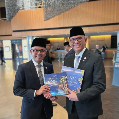 Buku Rasa Bhayangkara Nusantara Perkuat Gastrodiplomasi Indonesia hingga Korea Selatan