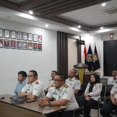 Imigrasi Tanjung Balai Karimun Ikuti Halal Bihalal Virtual Kementerian, Perkuat Soliditas Pegawai