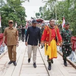 Kasad Maruli Resmikan Jembatan Bailey di Nias Selatan, 220 Jembatan Sudah Terbangun