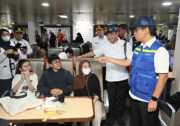 Mendagri dan Sejumlah Menteri Tinjau Kesiapan Mudik Lebaran 2026 di Merak