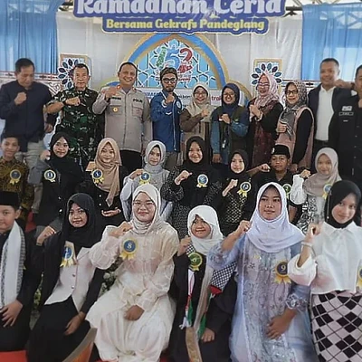 Bupati Pandeglang Apresiasi Ramadhan Ceria GKrafs, Wadah Bakat Anak