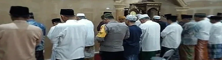 Bhabinkamtibmas Polsek Ciwandan Gelar Safari Ramadhan, Ajak Warga Jaga Kamtibmas