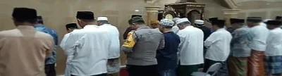 Bhabinkamtibmas Polsek Ciwandan Gelar Safari Ramadhan, Ajak Warga Jaga Kamtibmas