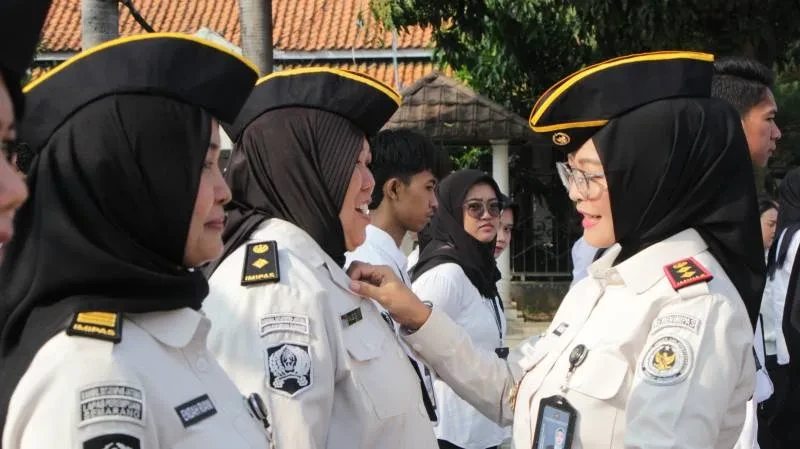 Lapas Perempuan Semarang Teguhkan Disiplin Pegawai Lewat Apel dan Halal Bihalal