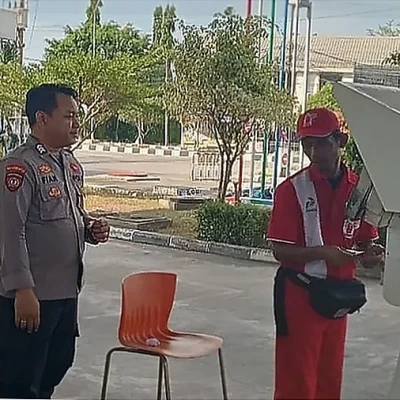 Polsek Cipocok Jaya Gelar Patroli Dialogis di SPBU, Ajak Warga Antisipasi Kriminalitas
