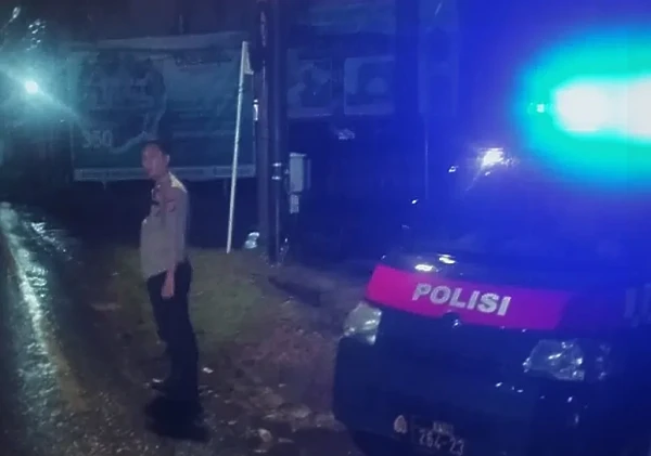 Polsek Kramatwatu Gelar Patroli Malam, Antisipasi Kejahatan Jalanan di Serang