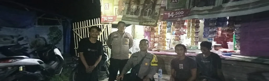 Polsek Kasemen Polresta Serkot Gelar Patroli Malam, Sasar Titik Rawan Kriminalitas