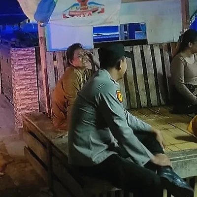 Polsek Ciomas Polresta Serkot Gelar Patroli Malam Jaga Kamtibmas di Wilayah