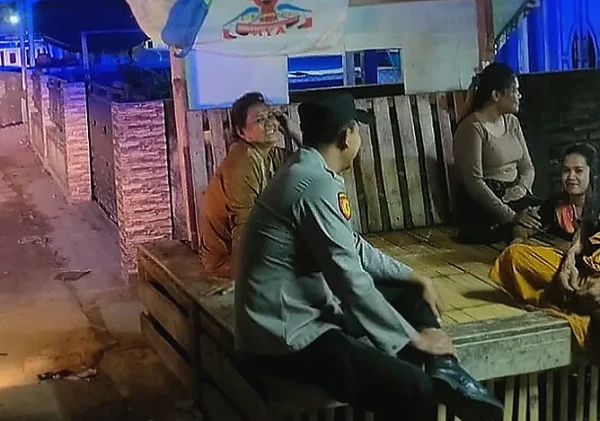 Polsek Ciomas Polresta Serkot Gelar Patroli Malam Jaga Kamtibmas di Wilayah