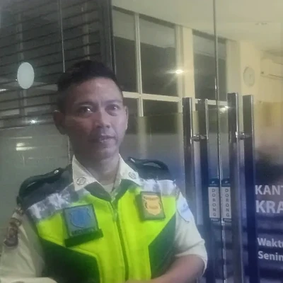Polsek Kramatwatu Patroli Bank BJB, Imbau Satpam Waspada Ganjal ATM dan Curanmor