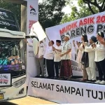 PSI DIY Sambut 1.600 Pemudik Program Mudik Asik 2026 di Terminal Giwangan