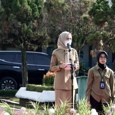 Bupati Serang Ratu Rachmatuzakiyah Ajak Seluruh Pegawai Korve Dukung Gerakan Indonesia Asri