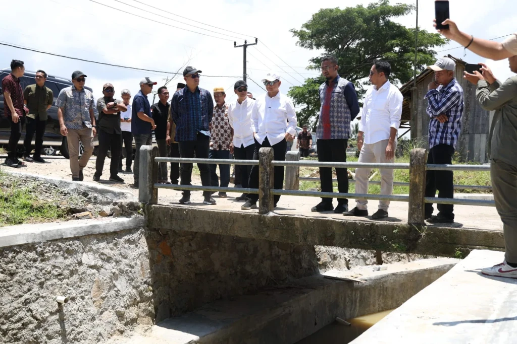 Petani Lebak Minta Wagub Banten Achmad Dimyati Bangun Irigasi Tersier