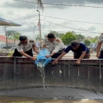 Lapas Banjarmasin Tebar 2.000 Bibit Lele, Perkuat Ketahanan Pangan dan Kemandirian Warga Binaan