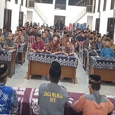 Kalurahan Margomulyo Perkuat RT/RW Jaga Keamanan Lingkungan Jelang Idul Fitri