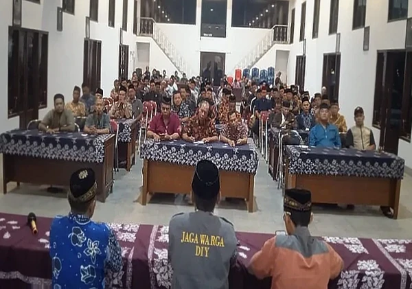 Kalurahan Margomulyo Perkuat RT/RW Jaga Keamanan Lingkungan Jelang Idul Fitri