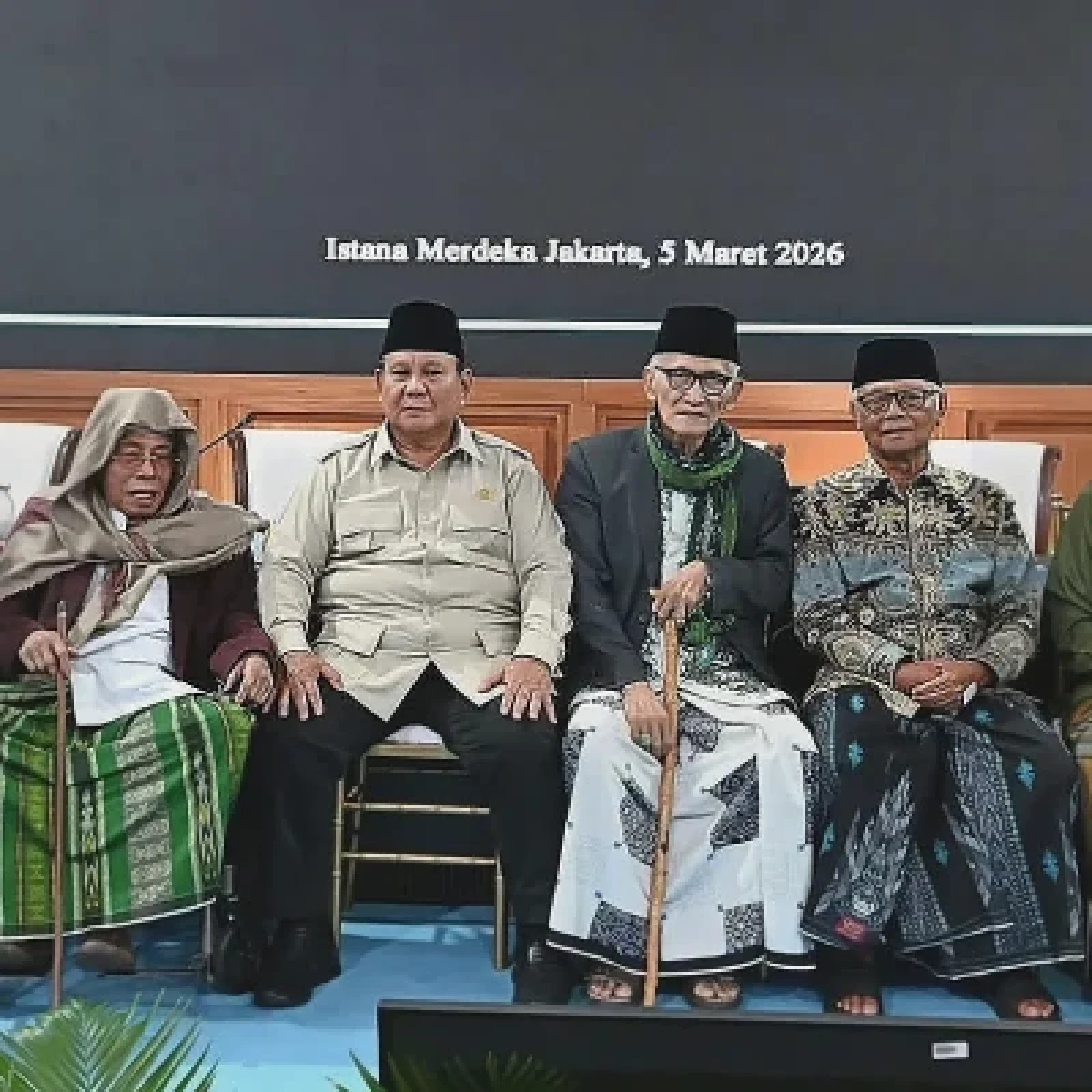 Presiden Prabowo Bertemu 160 Tokoh Ormas Islam, Bahas Diplomasi Perdamaian