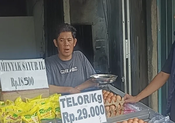 Satgas Pangan Cilegon Pantau Harga dan Stok Bapokting di Pasar Kranggot