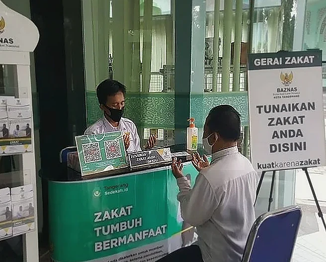 BAZNAS Kota Tangerang Buka Tujuh Gerai Zakat di Pusat Keramaian Jelang Idulfitri