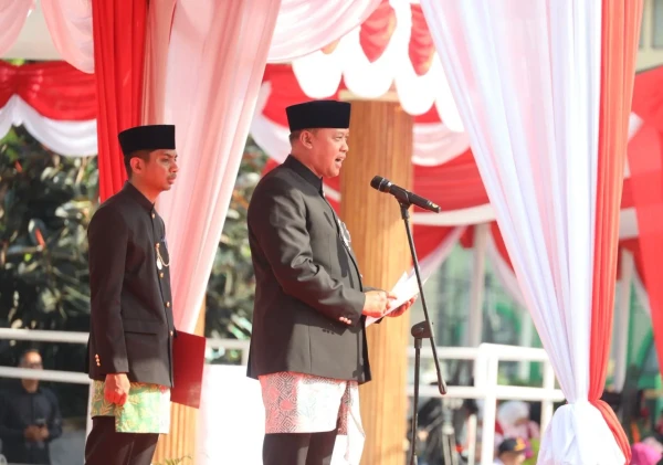 Wali Kota Bekasi Tri Adhianto Sebut Banyak PR Pembangunan di Usia ke-29 Kota