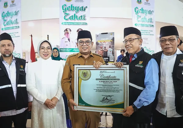 Gubernur Banten Andra Soni Dorong Zakat Jadi Modal Usaha Produktif
