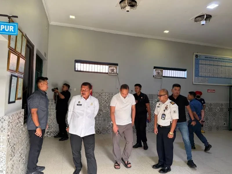 Dirjen Pas Tinjau Lapas Serang, Pastikan Layanan Kunjungan Idul Fitri Lancar