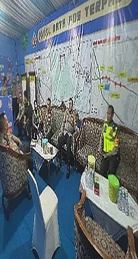 Kapolresta Serang Kota Pastikan Kesiapan Pos Pengamanan Mudik Operasi Ketupat 2026