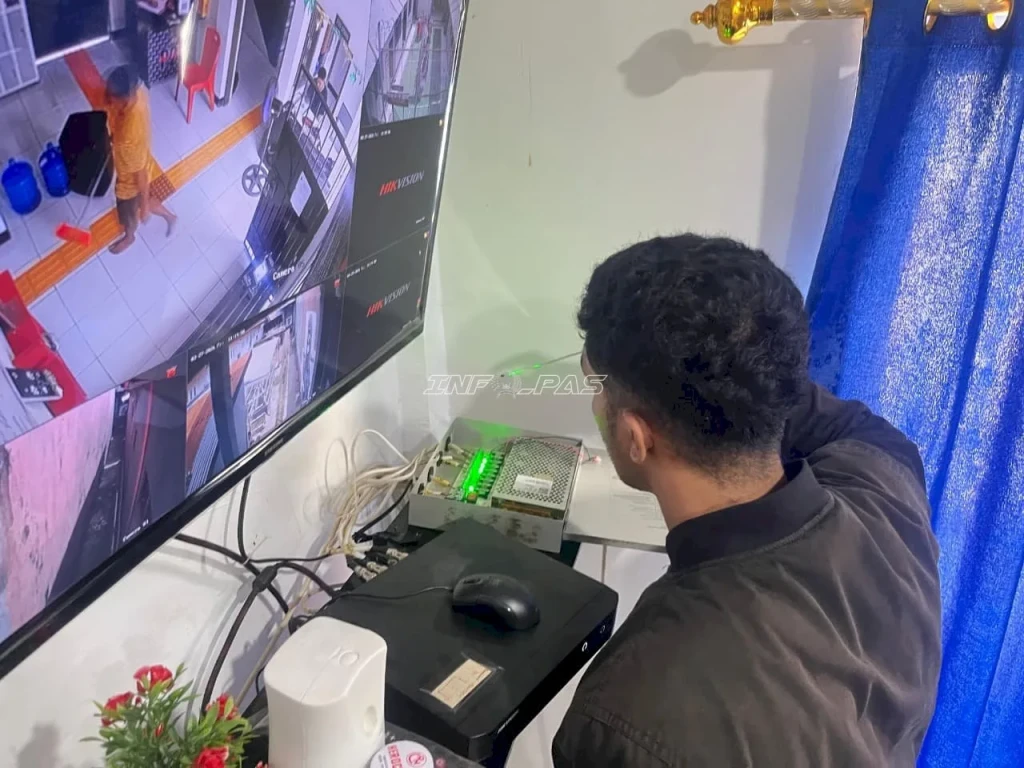 Lapas Wahai Perketat Pengamanan, Revitalisasi CCTV di Pintu Portir Utama