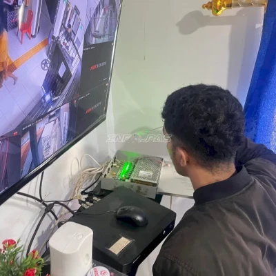 Lapas Wahai Perketat Pengamanan, Revitalisasi CCTV di Pintu Portir Utama
