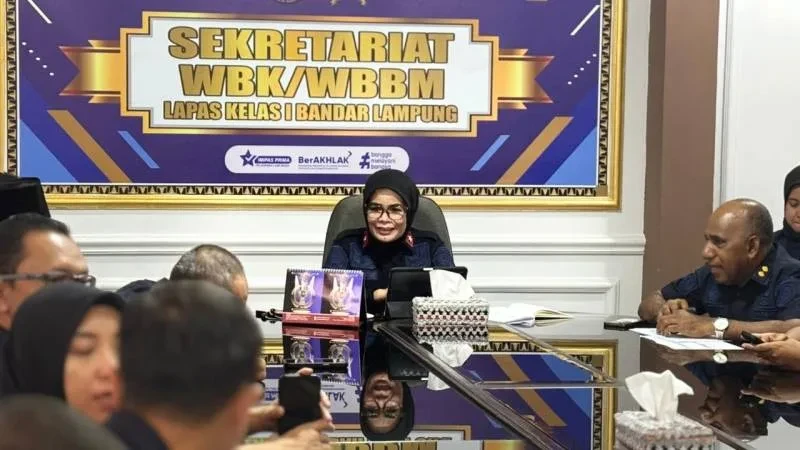 Kalapas Bandar Lampung Pimpin Konsolidasi Pengamanan Jelang Idul Fitri 1447 H