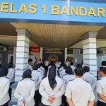 Lapas Kelas I Bandar Lampung Gelar Simulasi Kunjungan, Pastikan Pelayanan Prima