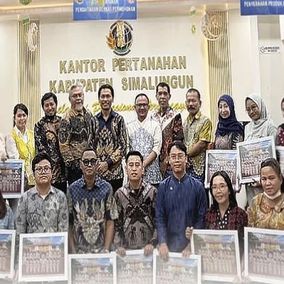 Kantor Pertanahan Simalungun Lepas 18 PPPK, Apresiasi Dedikasi Pegawai