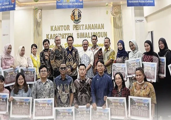 Kantor Pertanahan Simalungun Lepas 18 PPPK, Apresiasi Dedikasi Pegawai