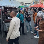 Kapolsek Serang Amankan Pembukaan Pasar Jedogan, Dorong Ekonomi Lokal