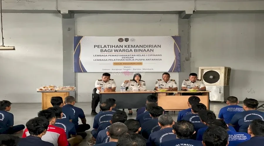 Lapas Cipinang Bekali Warga Binaan Pemahaman SOP Kerja