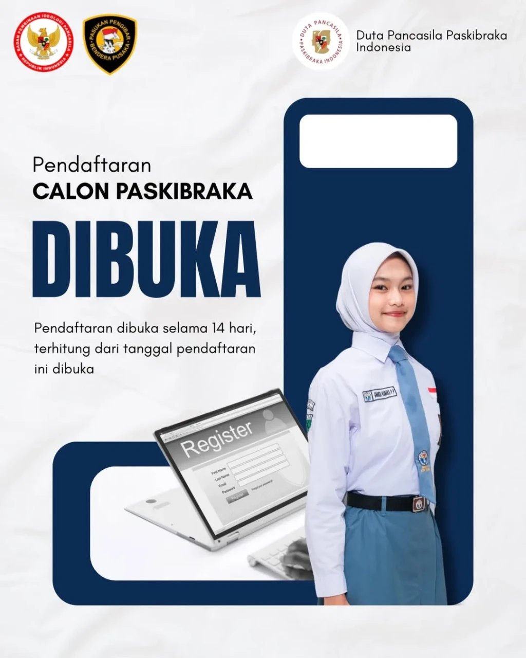 Paskibraka 2026 Tangsel Dibuka, Ini Syarat dan Cara Pendaftarannya