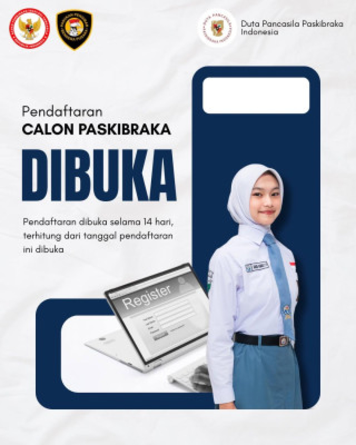 Paskibraka 2026 Tangsel Dibuka, Ini Syarat dan Cara Pendaftarannya
