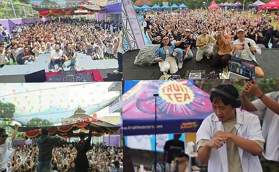 DJ IRGI Kembali Buktikan Julukan "Raja Pensi" di Festival Sekolah Jakarta