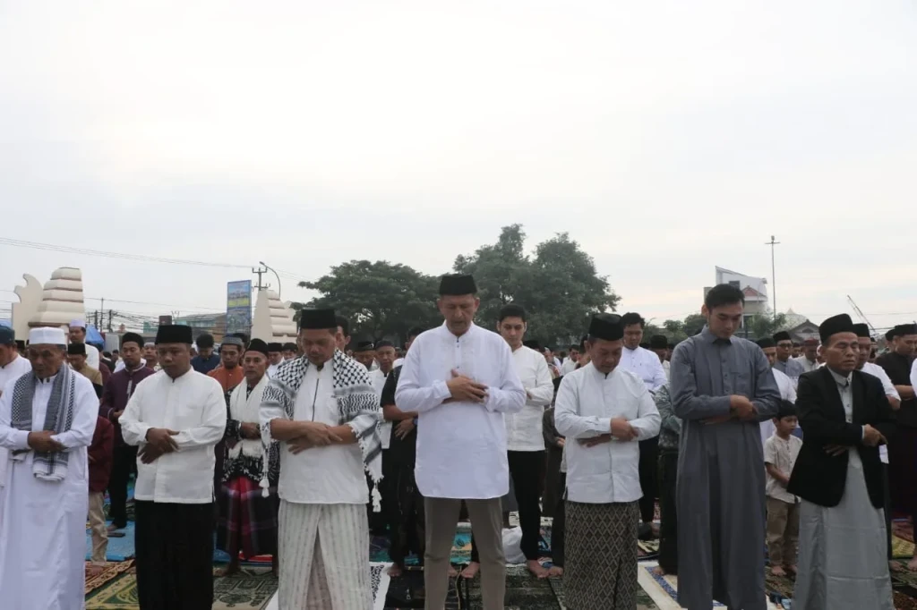 Wakil Bupati Serang Ajak Warga Lanjutkan Kebaikan Ramadhan Usai Sholat Idul Fitri