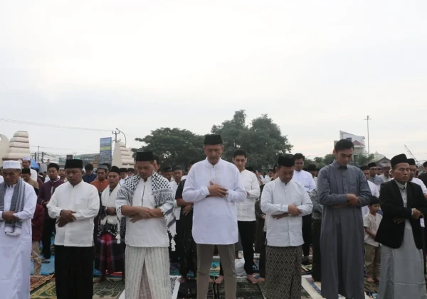 Wakil Bupati Serang Ajak Warga Lanjutkan Kebaikan Ramadhan Usai Sholat Idul Fitri