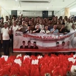 DPD Gerindra Sumut Bagikan Ratusan Paket Sembako untuk Pekerja Kebersihan dan Keamanan di Medan