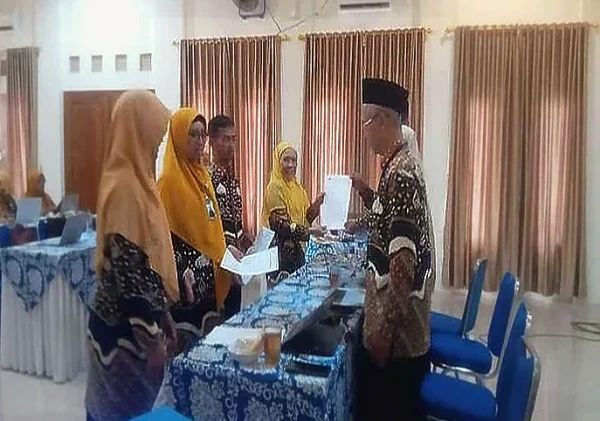 Guru MTsN 4 Bantul Teken Fakta Integritas, Komitmen Tingkatkan Kualitas Pendidikan