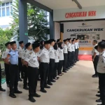 Lapas Pemuda Madiun Gelar Apel Persiapan Kunjungan Idul Fitri Hari Kedua