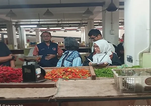 Tim Gabungan Pantau Harga Pangan di Pasar Anyar Tangerang, Pastikan Stok Aman Jelang Hari Raya