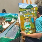 Warga Binaan Lapas Tangerang Ikuti Lomba Lukis Nasional HBP Ke