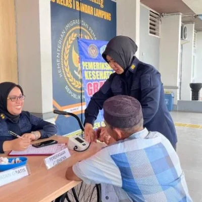 Klinik Passai Lapas Kelas 1 Bandar Lampung Konsisten Gelar Pengobatan Gratis Warga Binaan