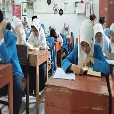 Siswa MTsN 4 Bantul Ikuti Tadarus Al-Qur'an Bersama Selama Ramadhan