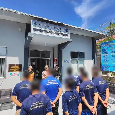 Rutan Bengkulu Periksa Kesehatan Tamping Dapur, Pastikan Makanan Warga Binaan Higienis